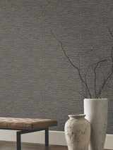 Horizons Charcoal by Candice Olson Textured Non Woven Wallpaper – York Designer Series DF3384