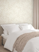 Floral Canopy Linen by York Wallcoverings Wallpaper – York Wallcoverings GN2571