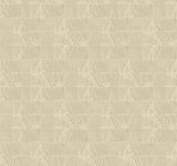 York Wallcoverings Woodcut Beige GN2623 geometric non woven wallpaper roll