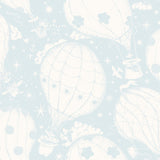 Ballongerna Light Blue hot air balloon wallpaper – York Wallcoverings MB29005