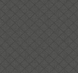 Center Square Charcoal Geometric Vinyl Wallpaper MJ4861