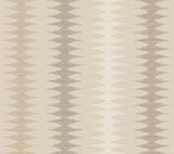 Woven Desert Mirage beige striped wallpaper – York Wallcoverings MT5643