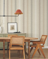 Woven Desert Mirage by York Wallcoverings Striped Wallpaper – York Wallcoverings MT5643