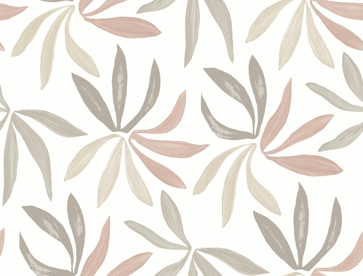 Little Garden Nude & Blush Wallpaper – York Wallcoverings ZM2814