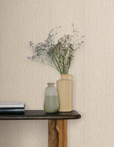 Shetland Sand by York Wallcoverings Textured Vinyl Wallpaper – York Wallcoverings SI25842