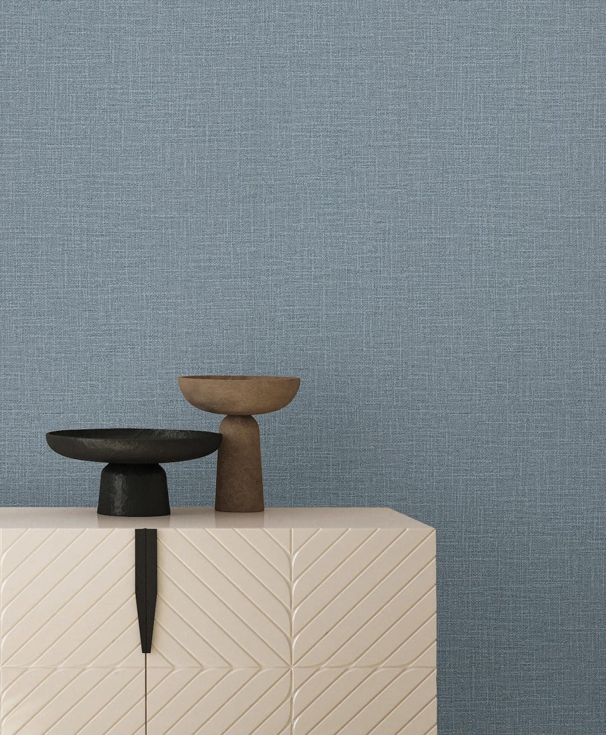 Loom Sky Blue by York Wallcoverings Textured Vinyl Wallpaper – York Wallcoverings SI26158