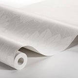 Foliage White Botanical Wallpaper by Boråstapeter – Schumacher 7186