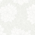 Foliage white wallpaper by Boråstapeter for Schumacher, featuring a Scandinavian botanical leaf pattern.