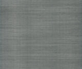 Glistening Sisal Slate grasscloth wallpaper room scene