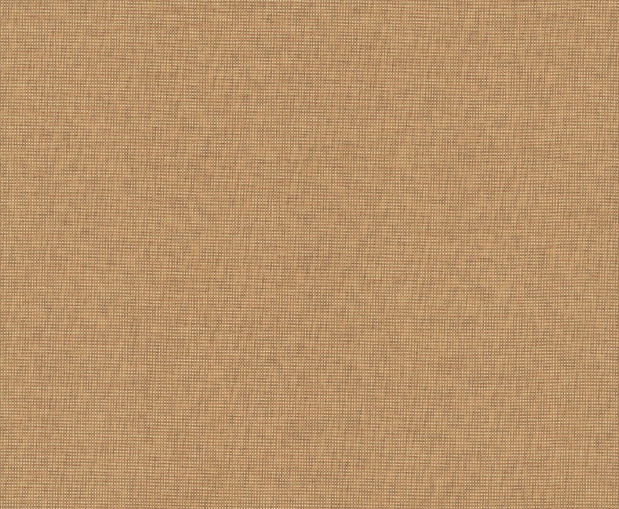 Check Paperweave Saddle Weave grasscloth wallpaper in leather brown and tan, 36 in x 24 ft roll