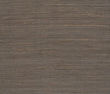 Multicolored Hemp Eggplant grasscloth wallpaper by Ronald Redding