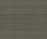Tailored Abaca Walnut grasscloth wallpaper by Ronald Redding, 36 in x 24 ft roll
