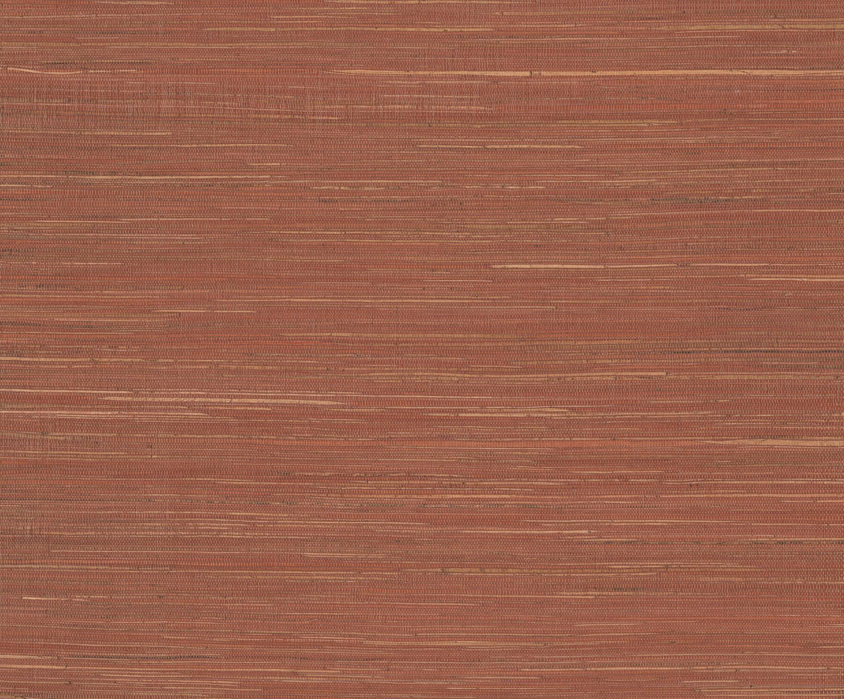 Multicolored Hemp Sunset grasscloth wallpaper by Ronald Redding