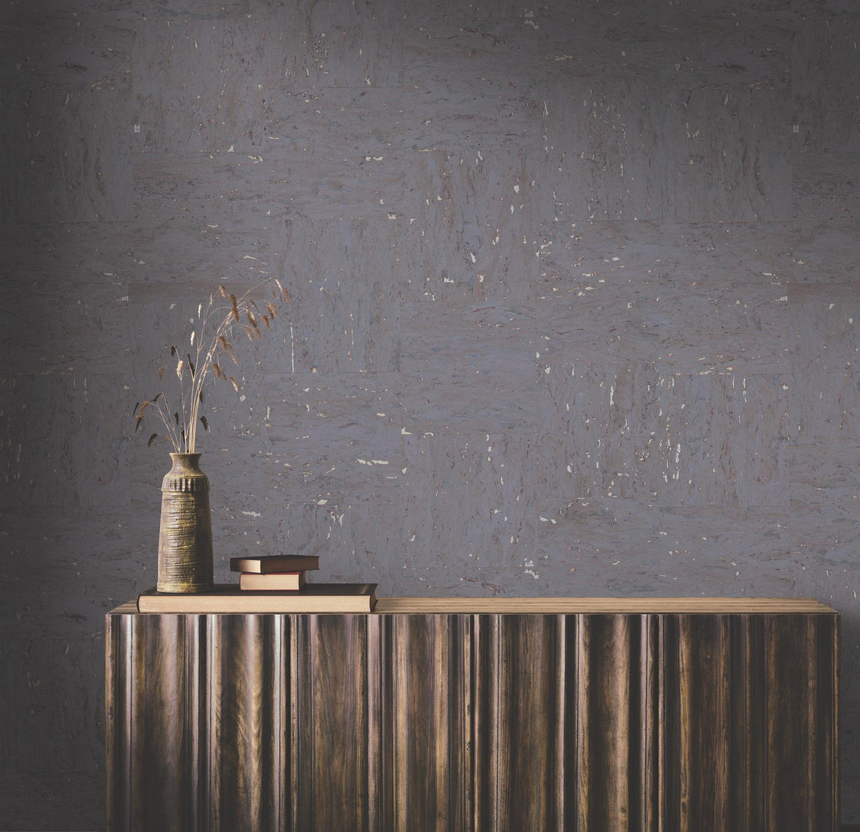 Caldera Cork Haze by Ronald Redding Natural Cork Wallpaper – York Designer Series GRL88476