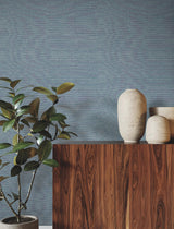 Linen Levels Twilight by Ronald Redding Woven Linen Wallpaper – York Designer Series YGL7006