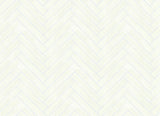 Herringbone Wood Veneer Apple Blossom wallpaper swatch showing light herringbone wood pattern