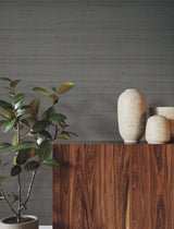 Silk Road Pewter by Ronald Redding Silk Weave Wallpaper – York Designer Series YGL7039