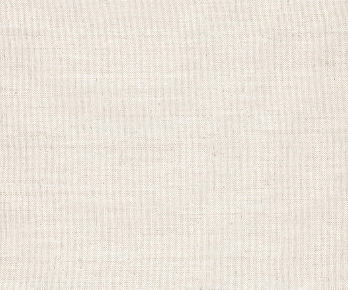 Close-up of Painted Raffia white/natural grasscloth wallpaper by Ronald Redding