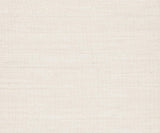 Close-up of Painted Raffia white/natural grasscloth wallpaper by Ronald Redding