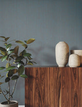 Check Paperweave Brown / Blue by Ronald Redding Paper Weave Grasscloth Wallpaper – York Designer Series YGL7056