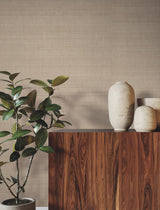 Refined Abaca Almond by Ronald Redding Grasscloth Wallpaper – York Designer Series YGL7073