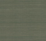 Smooth Abaca Forest green grasscloth wallpaper by Ronald Redding, SKU YGL7092