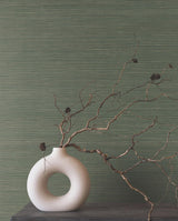 Smooth Abaca Forest by Ronald Redding Abaca Grasscloth Wallpaper – York Designer Series YGL7092