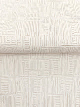 Chiseled Ivory by Warner Abstract Wallpaper – Brewster Home Fashions 4178-4403