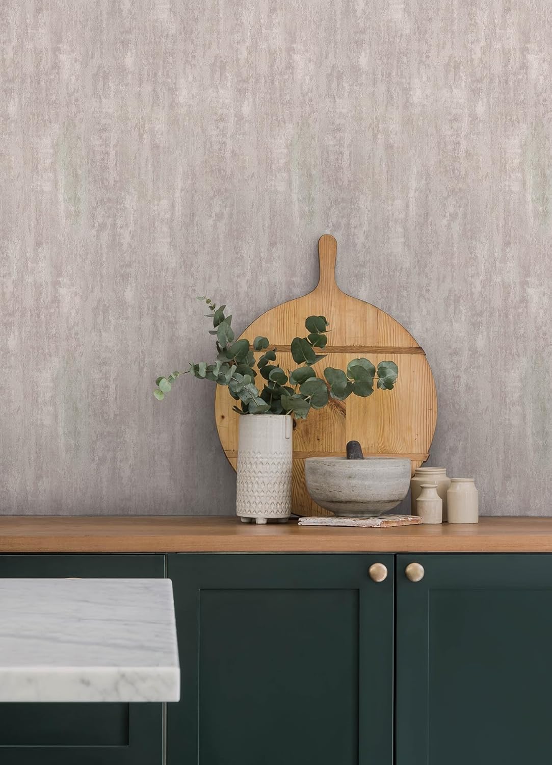 Soapstone Beige by Advantage Distressed Wallpaper – Brewster Home Fashions 4168-19907