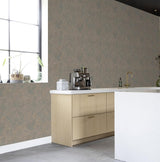 Purser Copper by Rasch Abstract Wallpaper – Brewster Home Fashions RH509267