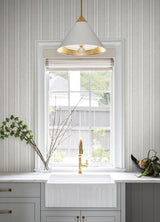 Ayanna Neutral Striped Wallpaper by A-Street Prints Non Woven Sidewalls – A-Street Prints 4147-27394