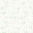 Strawberry Field wallpaper in ivory by Boråstapeter for Schumacher, whimsical Scandinavian floral and strawberry pattern.