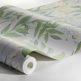 Spring Garden Leaf Multi by Boråstapeter Botanical Floral Wallpaper – Schumacher 7220