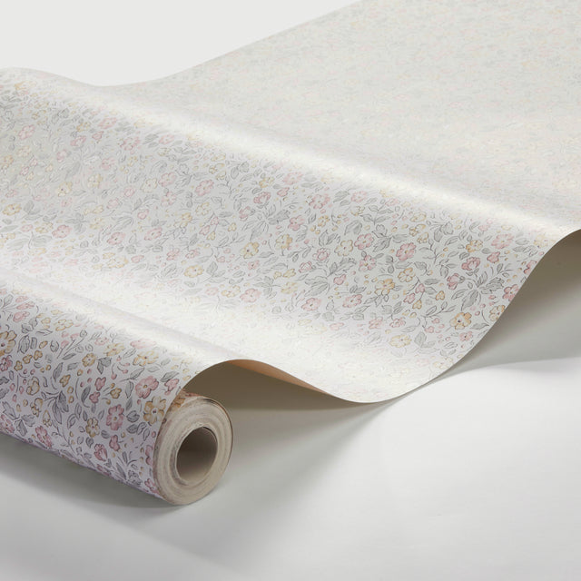 Jasmine Ivory Floral Wallpaper by Boråstapeter – Schumacher 7468