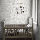 Forest Friends Ivory by Boråstapeter Woodland Animal Wallpaper – Schumacher 7478