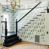 Herba Leaf by Boråstapeter Botanical Fern Wallpaper – Schumacher 7657