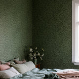 Hazel Spruce Botanical Wallpaper by Boråstapeter – Schumacher 7663