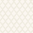 Trellis Leaves wallpaper in a natural colorway by Boråstapeter for Schumacher, featuring a classic trellis pattern of elegantly arranged foliage.