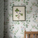 Midsummers Eve Ivory by Boråstapeter Scandinavian Floral Wallpaper – Schumacher 7680