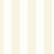 Falsterbo Stripe wallpaper in sand by Boråstapeter for Schumacher, classic vertical stripe pattern in neutral tones