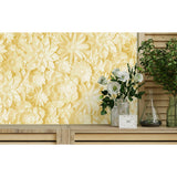 Dacre Yellow by Fine Decor Floral Wallpaper – Brewster Home Fashions FD42597