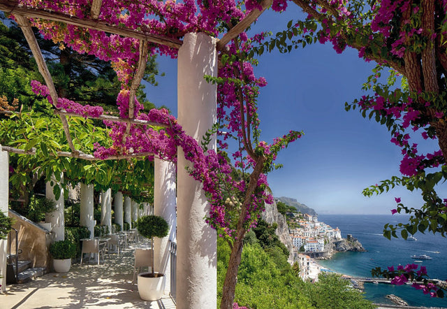 Amalfi Multicolor Scenic Flowers Wall Mural - Komar 8-931
