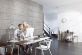 Concrete Blocks Grey Wall Mural with Faux Concrete Panel Effect - Komar 8-938