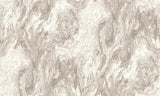 Star Taupe Marble Wallpaper by Advantage, glam taupe marble pattern room scene
