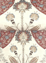 Auden Ruby Floral Grandeur Ruby by A-Street Prints Botanical Wallpaper – A-Street Prints 4147-27390