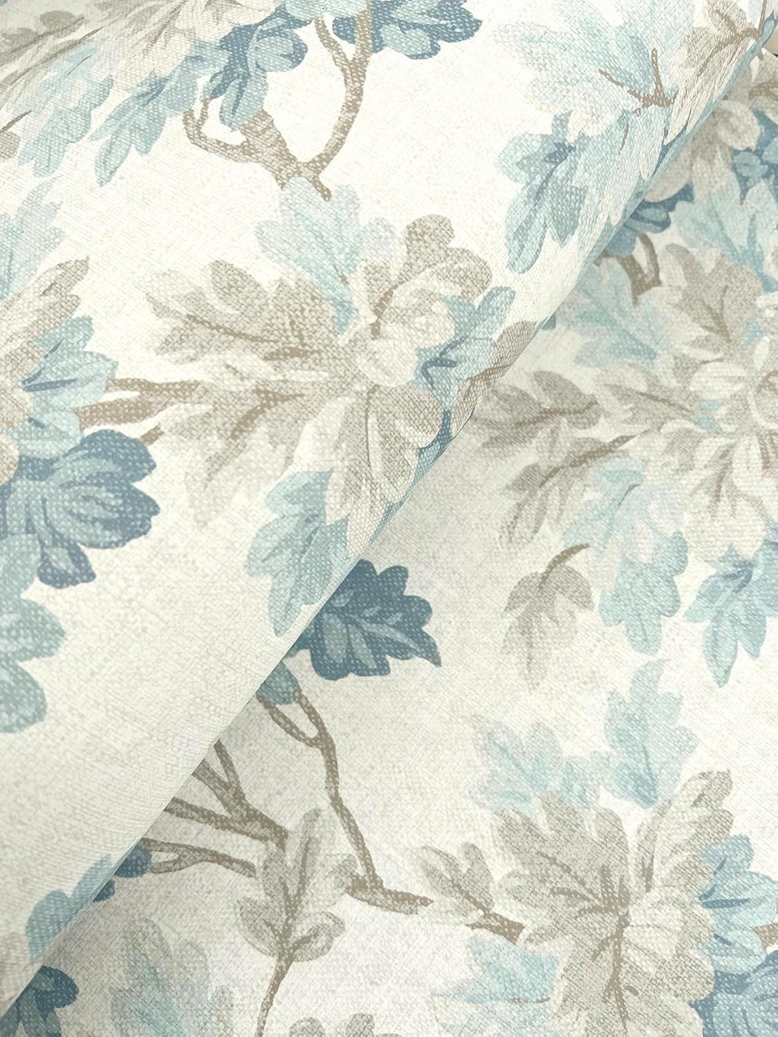Oakcliff Blue by Erin Gates Leaf Trail Non Woven Wallpaper – A-Street Prints AST6354