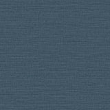 Horizontal Stria Texture navy blue non-woven unpasted wallpaper roll, 20.86 in x 33 ft