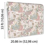 Babylon Pink by Veer Decor Floral Wallpaper – 8195-AC2