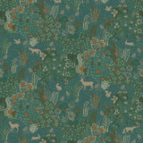 Babylon Green floral woodland wallpaper roll 20.86 in x 33 ft – SKU 8195-AC3