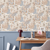 Babylon Beige by Veer Decor Floral Wallpaper – 8195-AC4